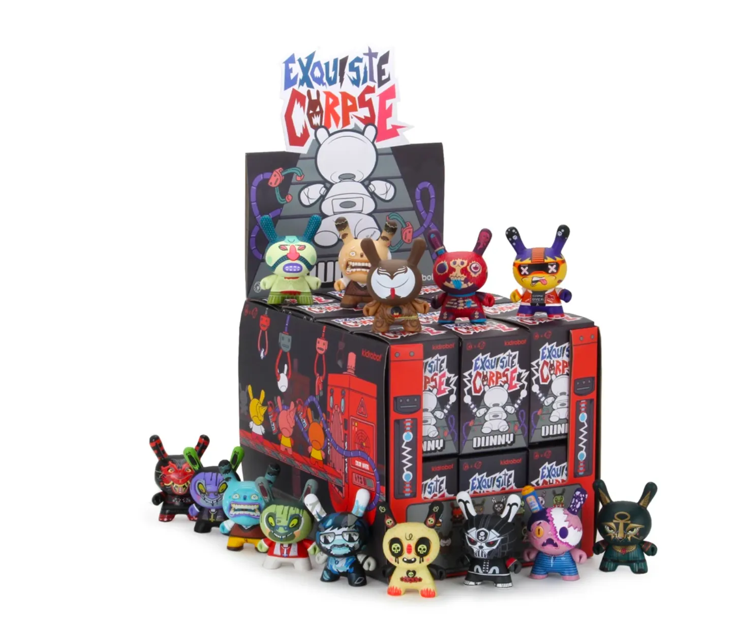 Exquisite Corpse Dunny Series by Kidrobot