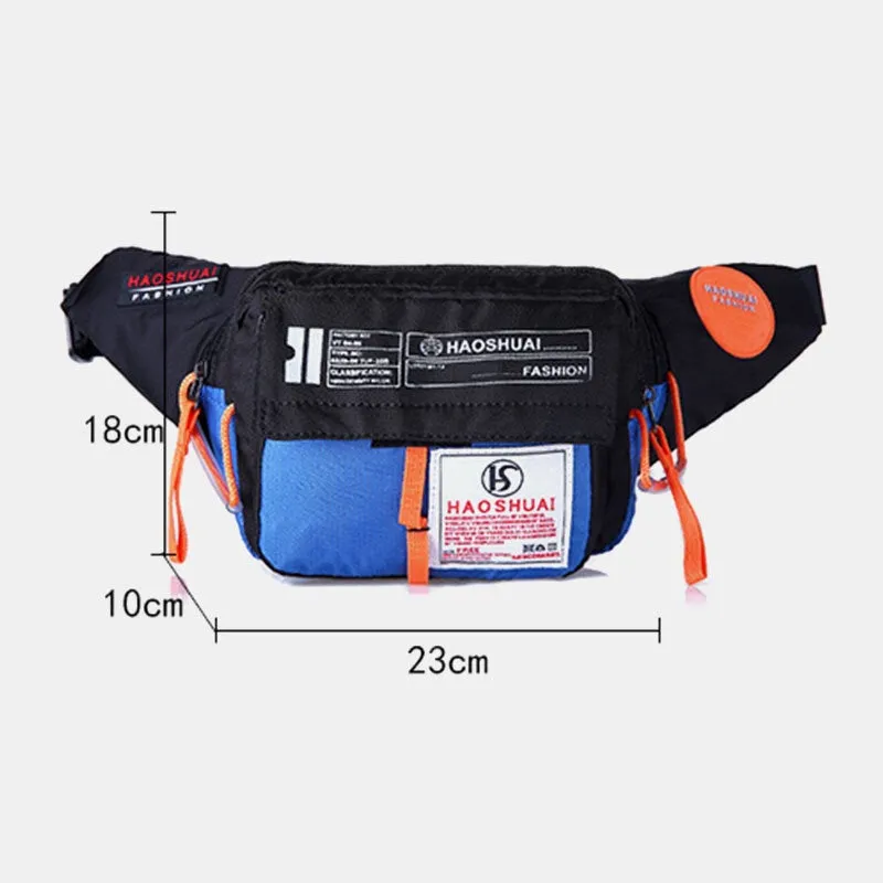 Fashion Sports Bag Waist Waterproof Large Capacity Outdoor For Men