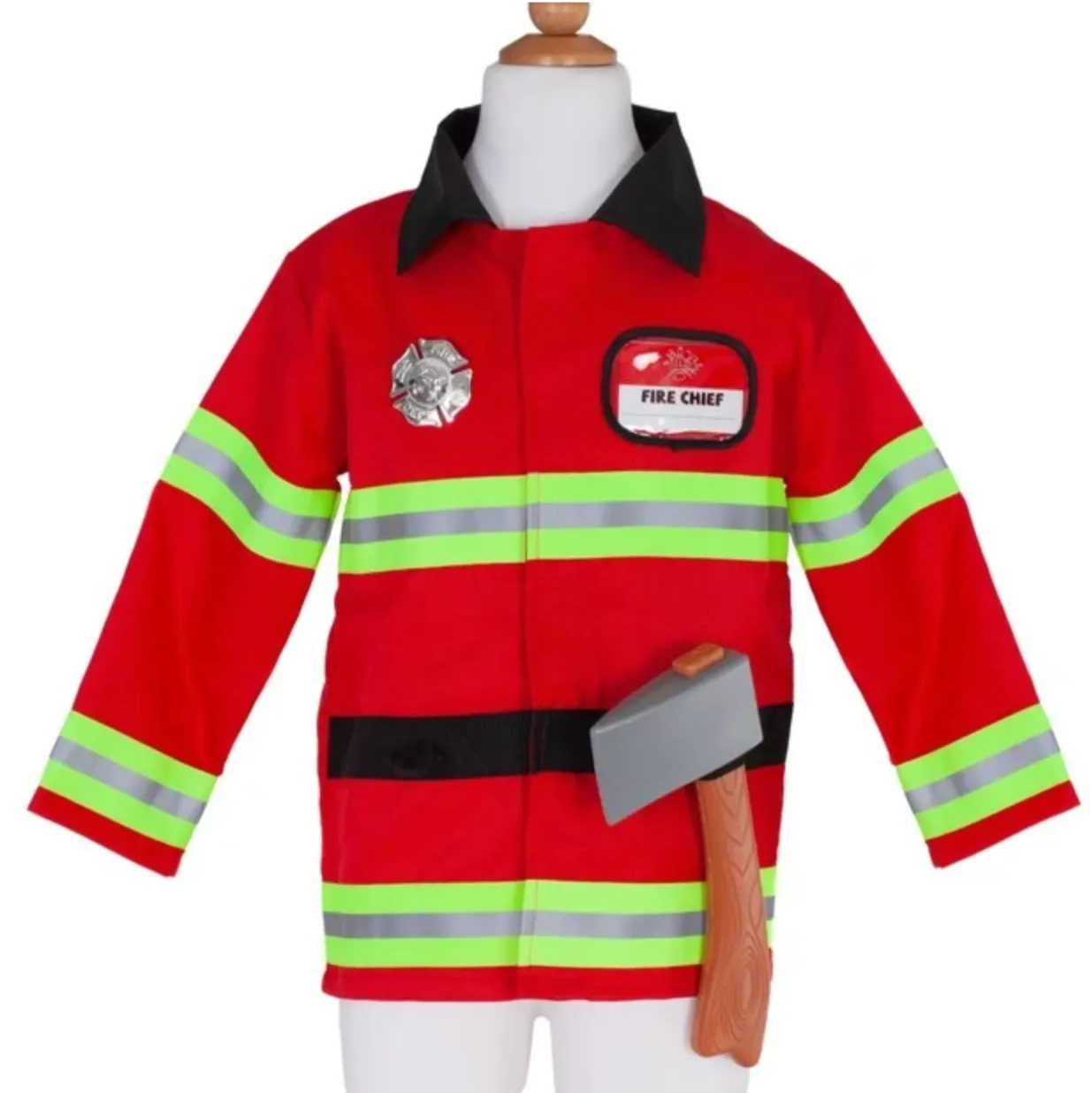 Firefighter Costume Fire Chief 5-6