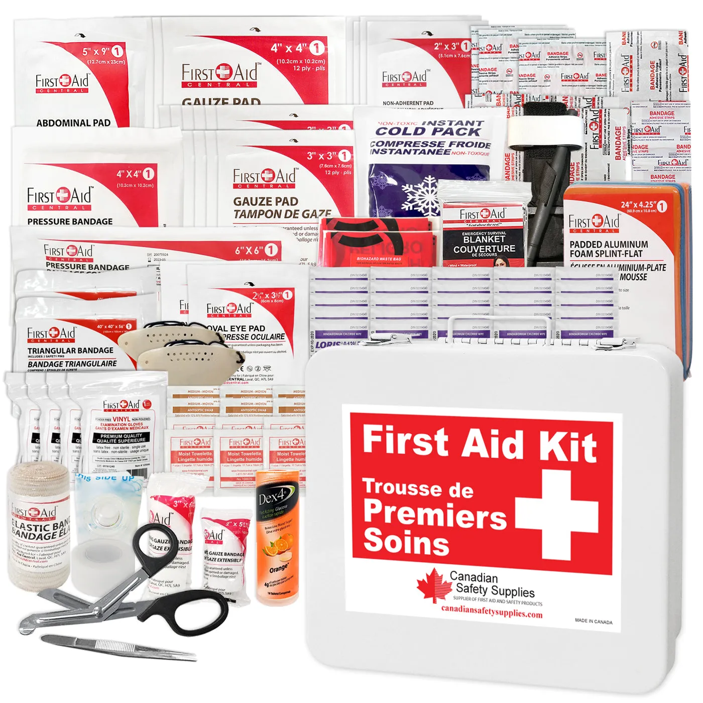 First Aid Kit Type 3 Intermediate, as per CSA Standard - Small (2-25 Workers)