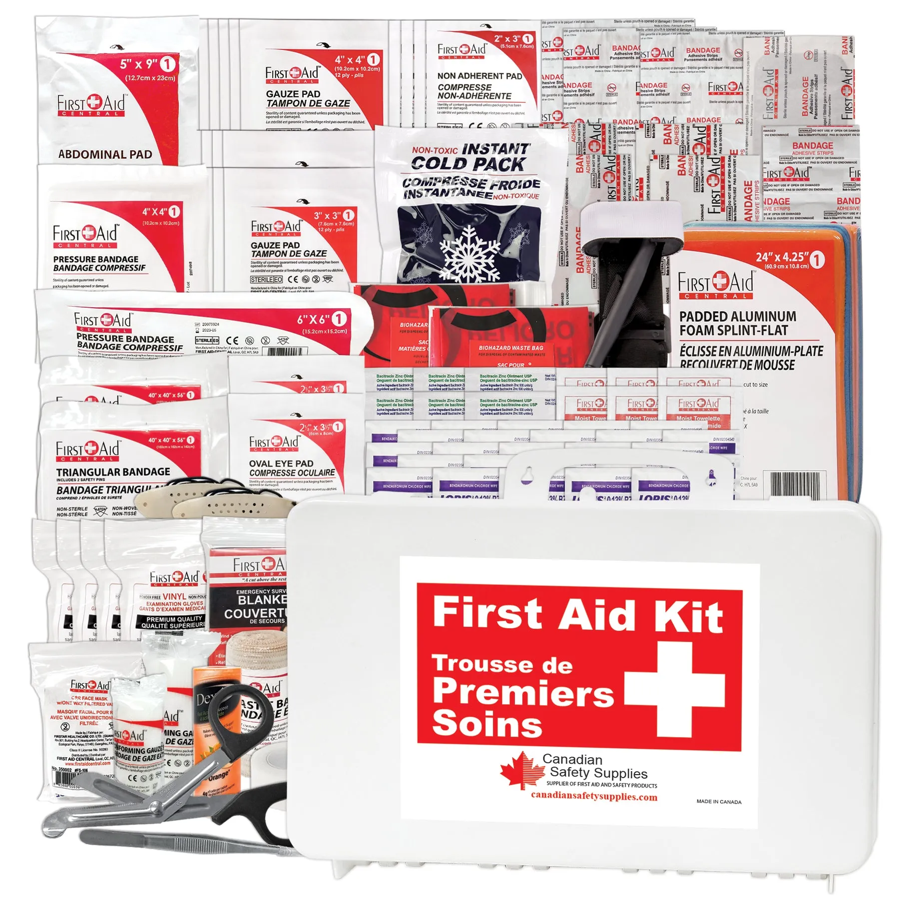 First Aid Kit Type 3 Intermediate, as per CSA Standard - Small (2-25 Workers)