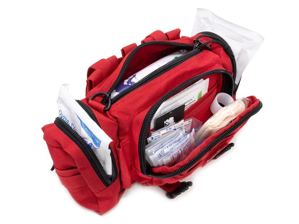 First Aid Rapid Response Kit - Red