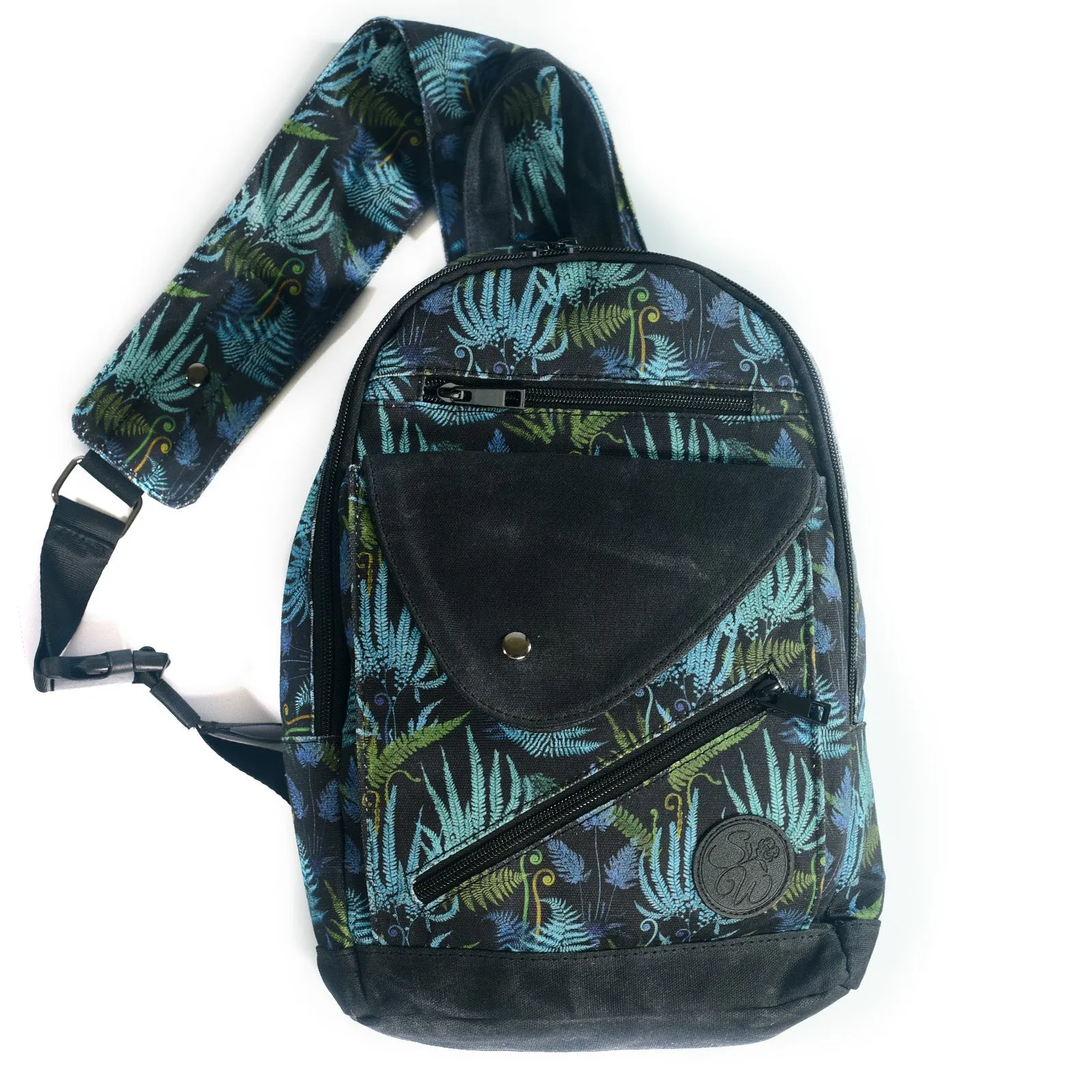 Follow the Ferns Sling Backpack