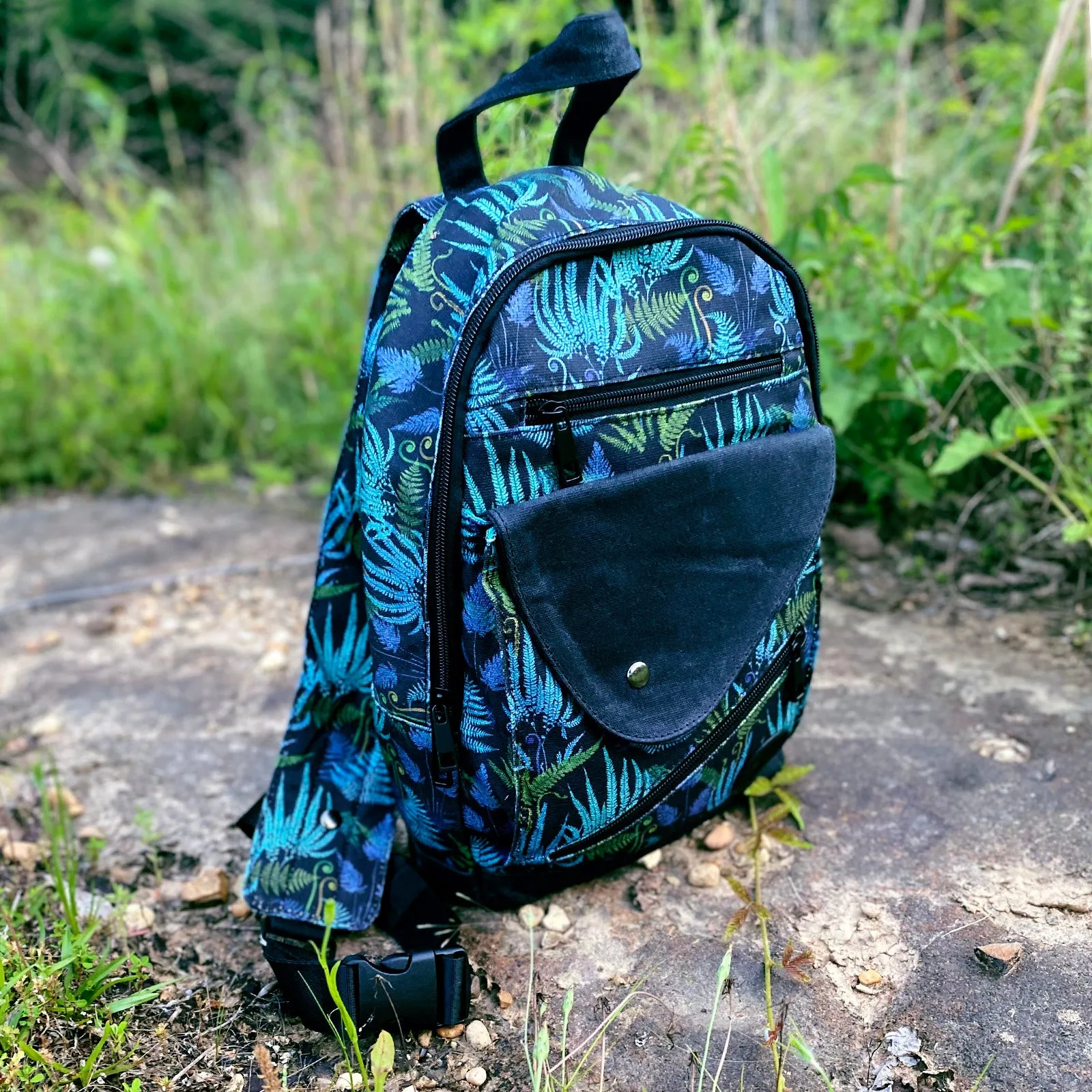 Follow the Ferns Sling Backpack