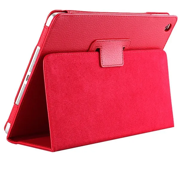 For Apple ipad 2 3 4 Case Auto Sleep /Wake Up Flip Litchi PU Leather Cover For New ipad 2 ipad 4 Smart Stand Holder Folio Case