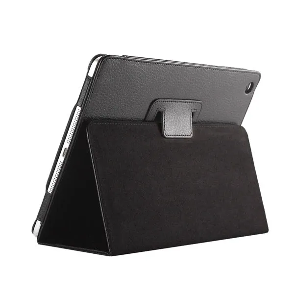 For Apple ipad 2 3 4 Case Auto Sleep /Wake Up Flip Litchi PU Leather Cover For New ipad 2 ipad 4 Smart Stand Holder Folio Case