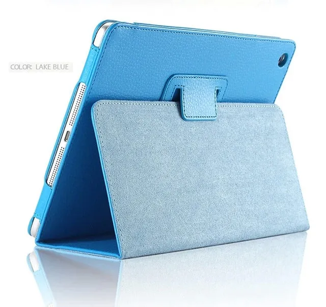 For Apple ipad Mini Case Magnetic Auto Wake Up/Sleep Flip PU Leather Case For New ipad Mini 1 2 3 Cover with Smart Stand Holder