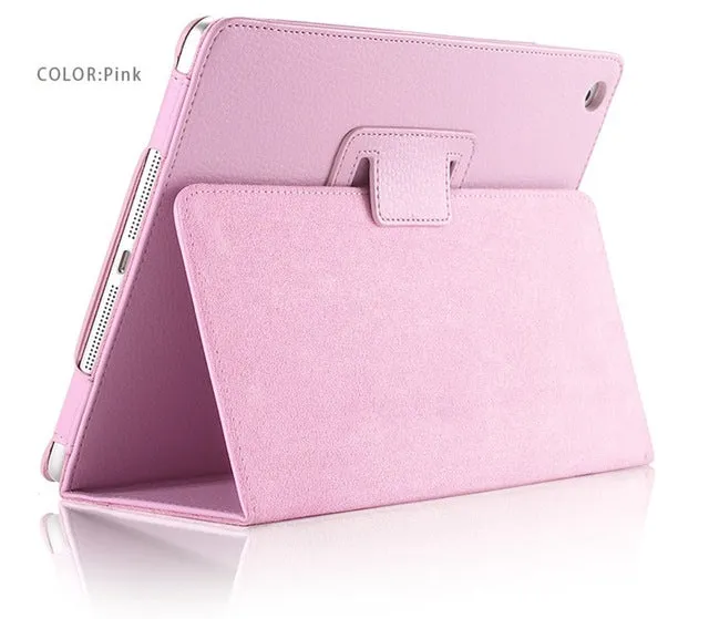 For Apple ipad Mini Case Magnetic Auto Wake Up/Sleep Flip PU Leather Case For New ipad Mini 1 2 3 Cover with Smart Stand Holder