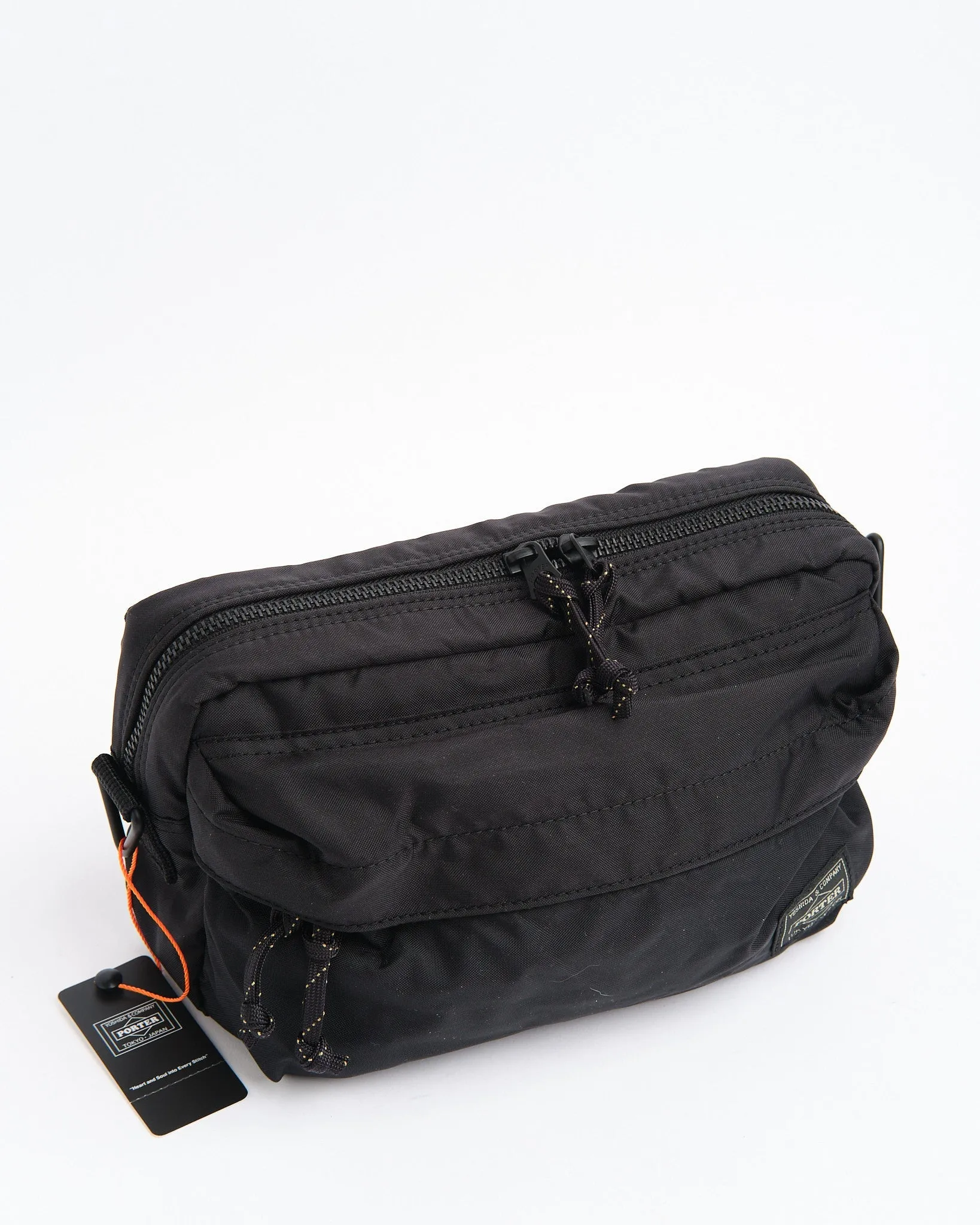 FORCE 2WAY WAIST BAG BLACK