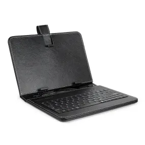 Fresh Fab Finds 7.9in Protective Keyboard Case w/ Keyboard PU Leather Back Stand Tablet Cover via USB 2.0 Cable