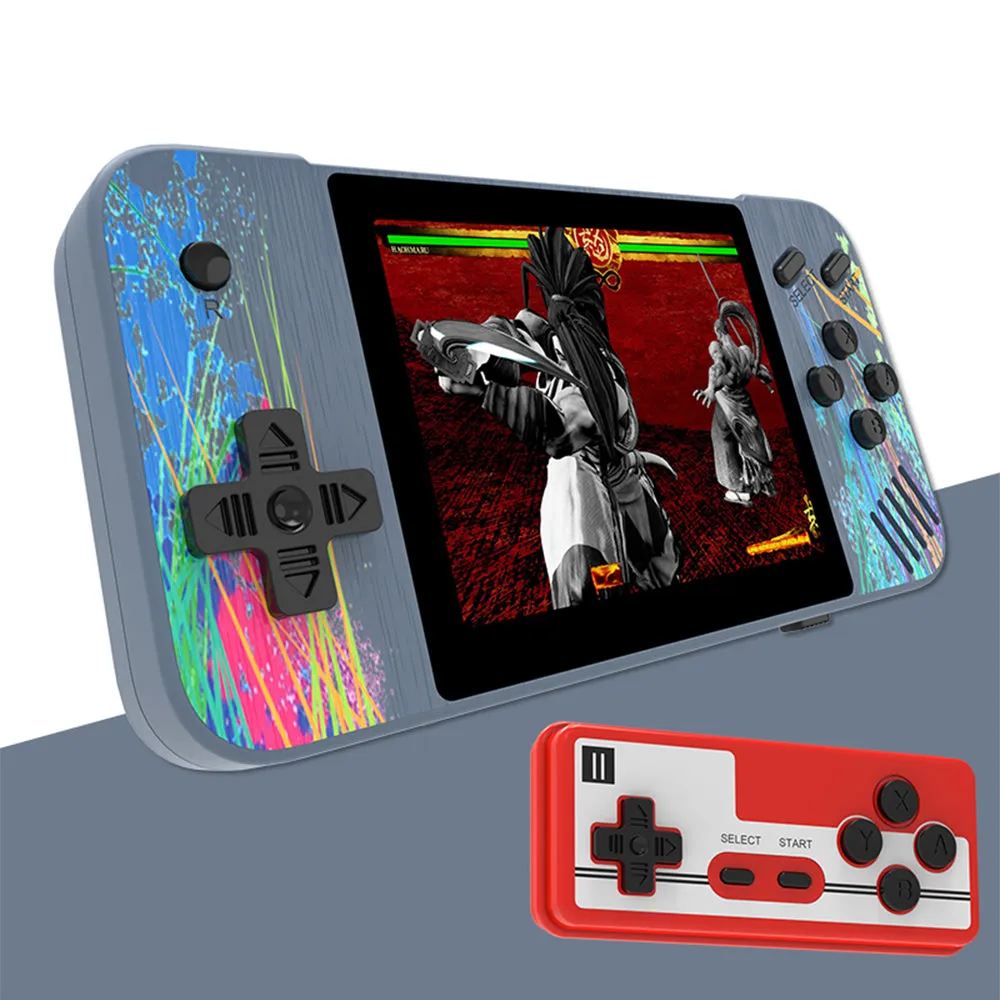 G3 Handheld Video Game Console Built-in 800 Classic Games- USB Charging