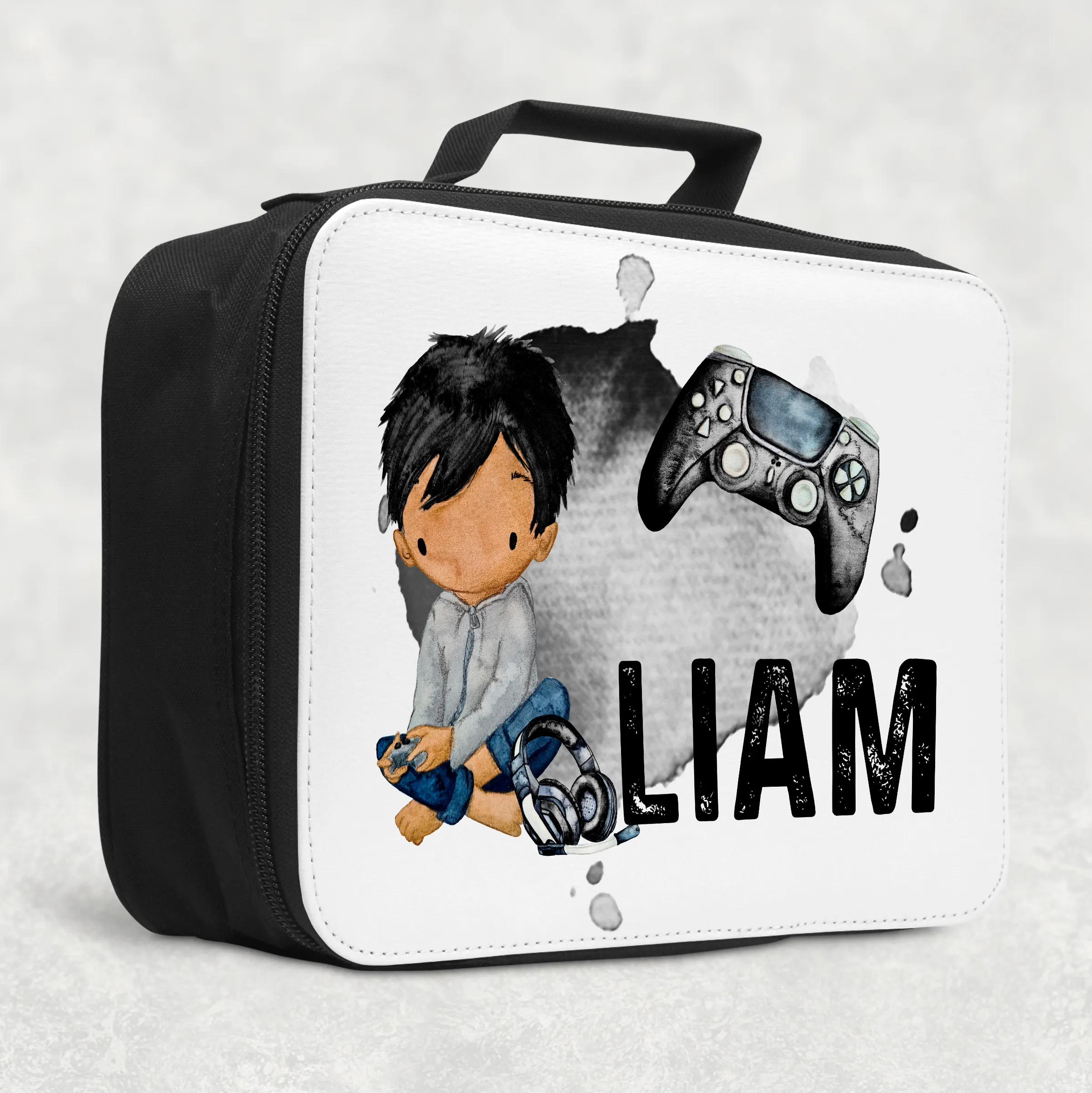 Gamer Character Insulated Lunch Bag