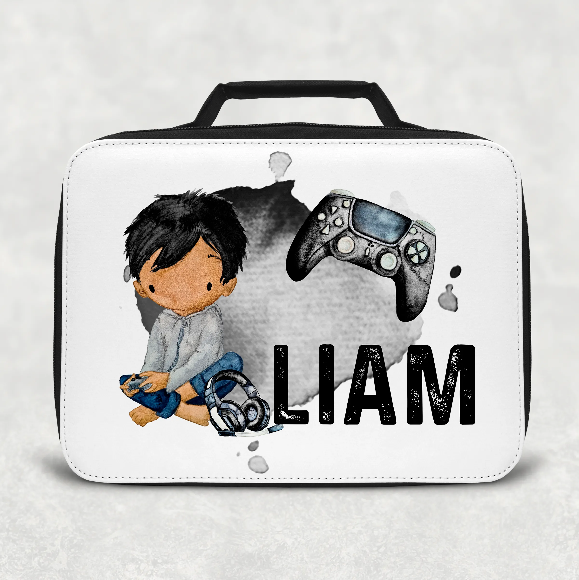 Gamer Character Insulated Lunch Bag