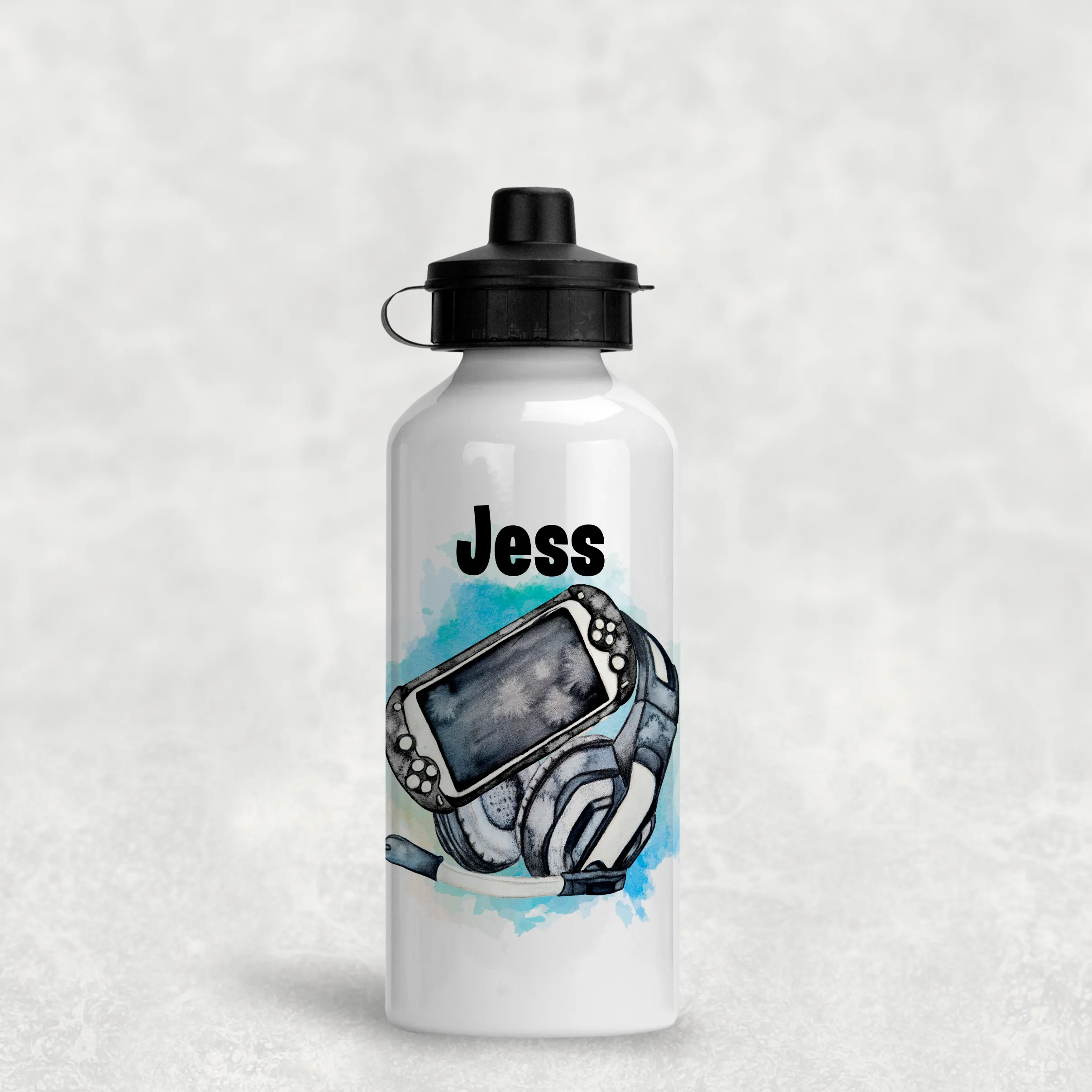 Gamer Controller Personalised Water Bottle - 400/600ml