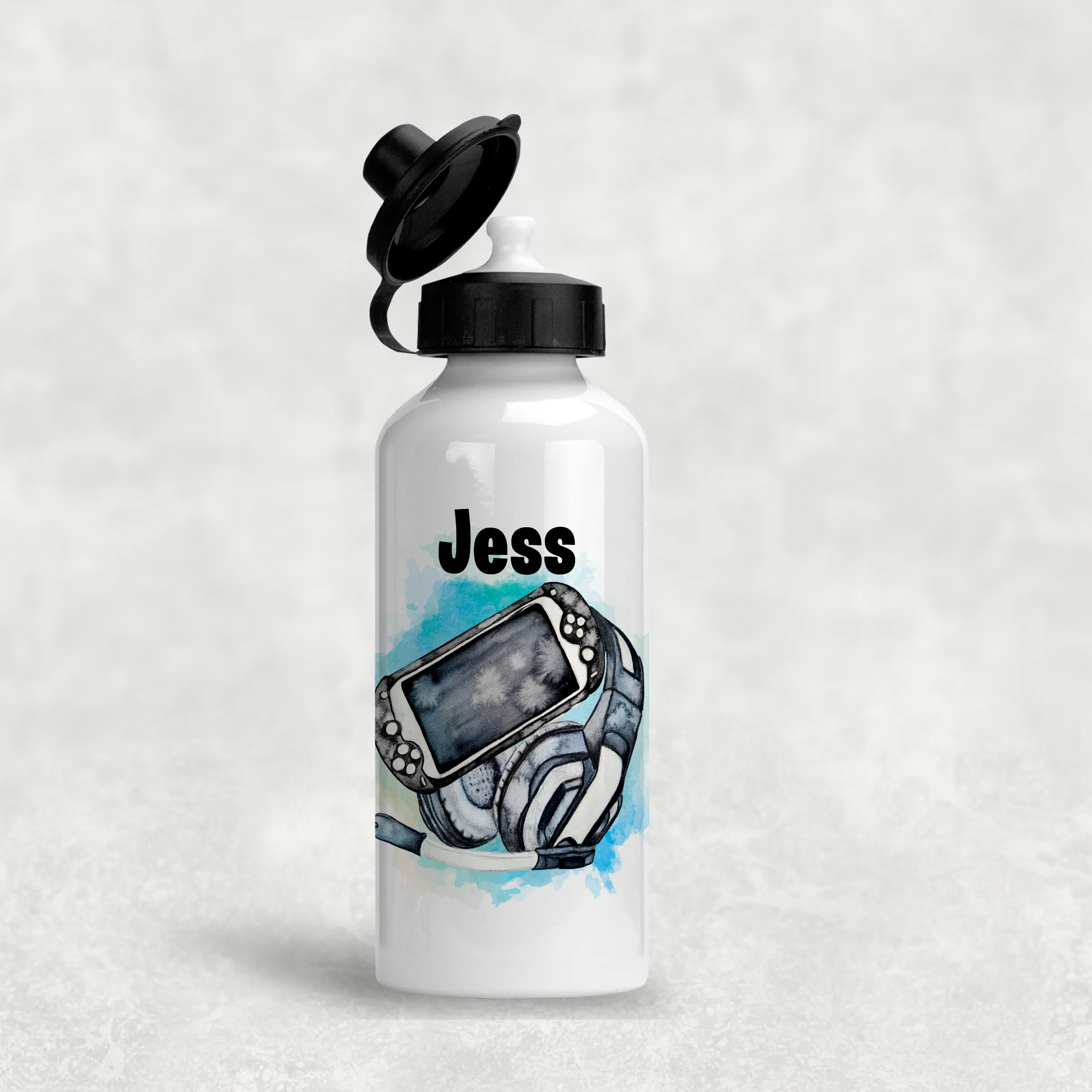 Gamer Controller Personalised Water Bottle - 400/600ml