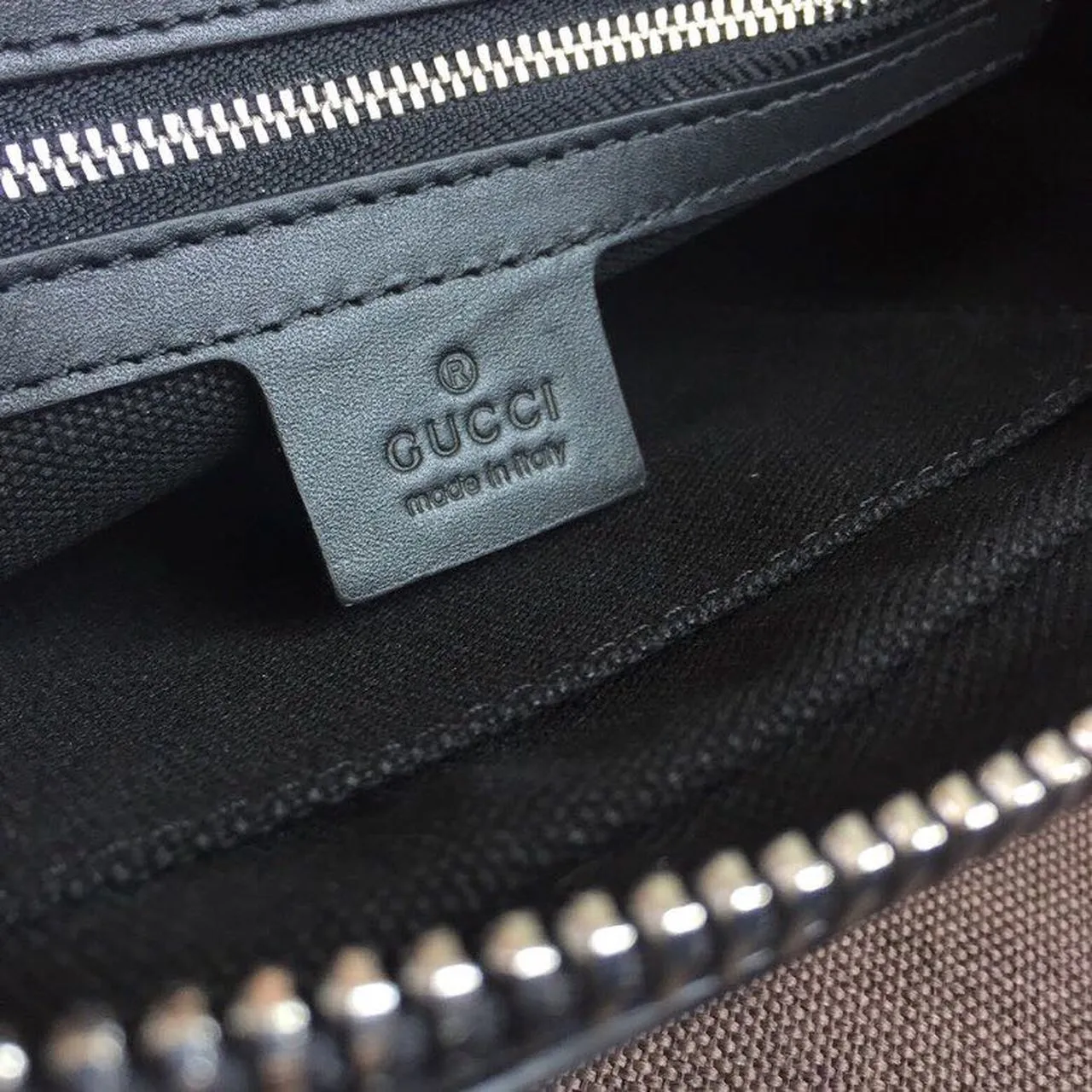 gg Black Belt Bag Black/Grey Soft gg Supreme Crafted For Men 9in/24cm gg 474293 K9RRN 1095