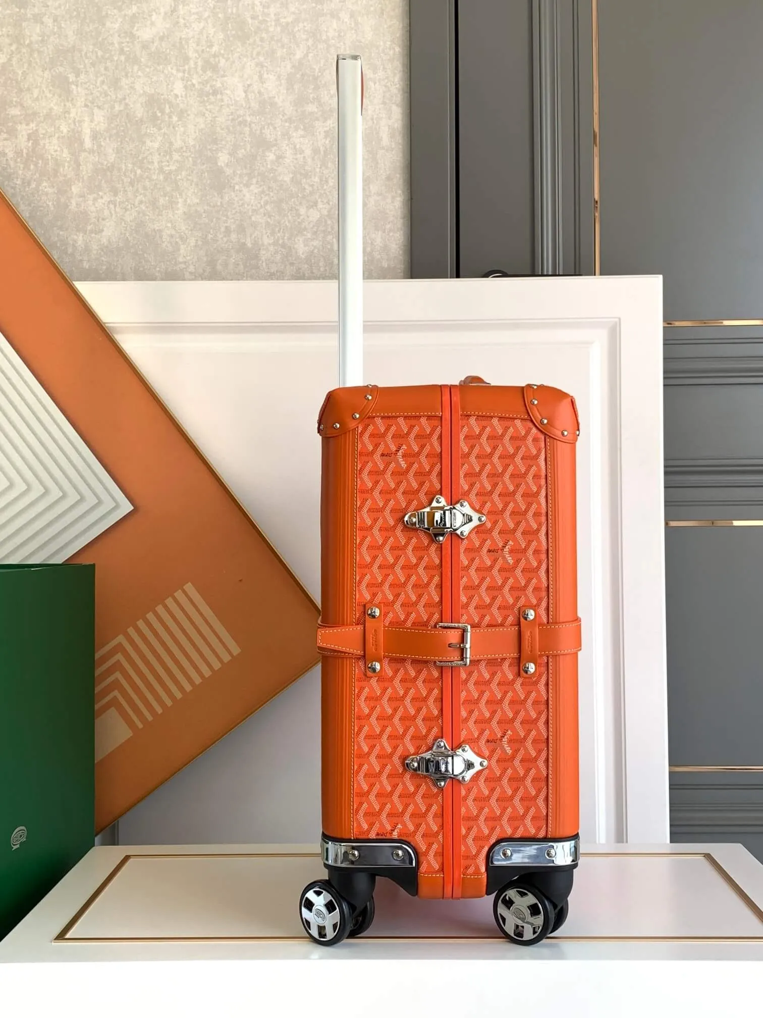 Goyard Bourget PM Trolley Case ( 8 Colors)