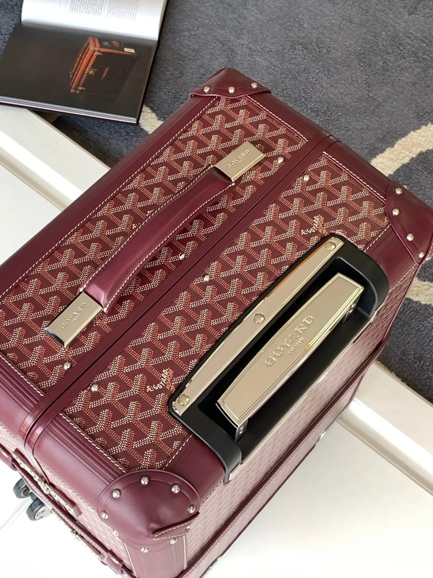 Goyard Bourget PM Trolley Case ( 8 Colors)