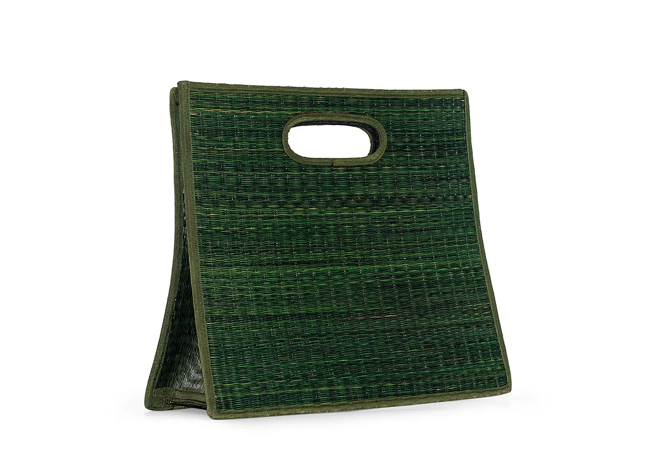 Green Triangle Handbag