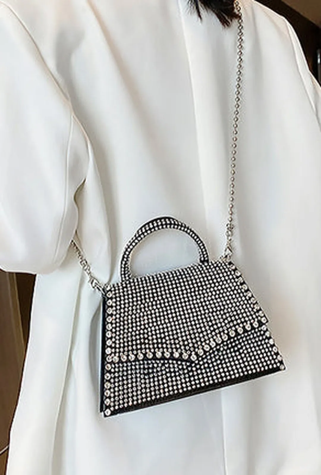 GRIECHE - STUDDED KELLY BAG