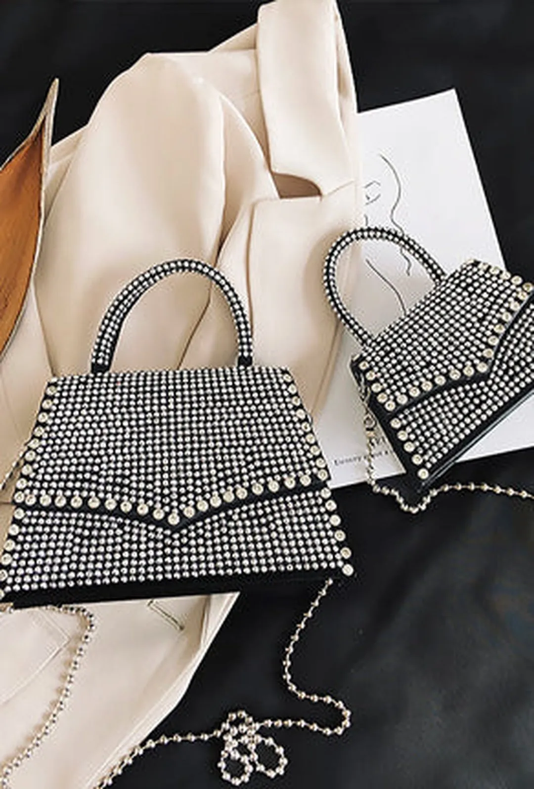 GRIECHE - STUDDED KELLY BAG