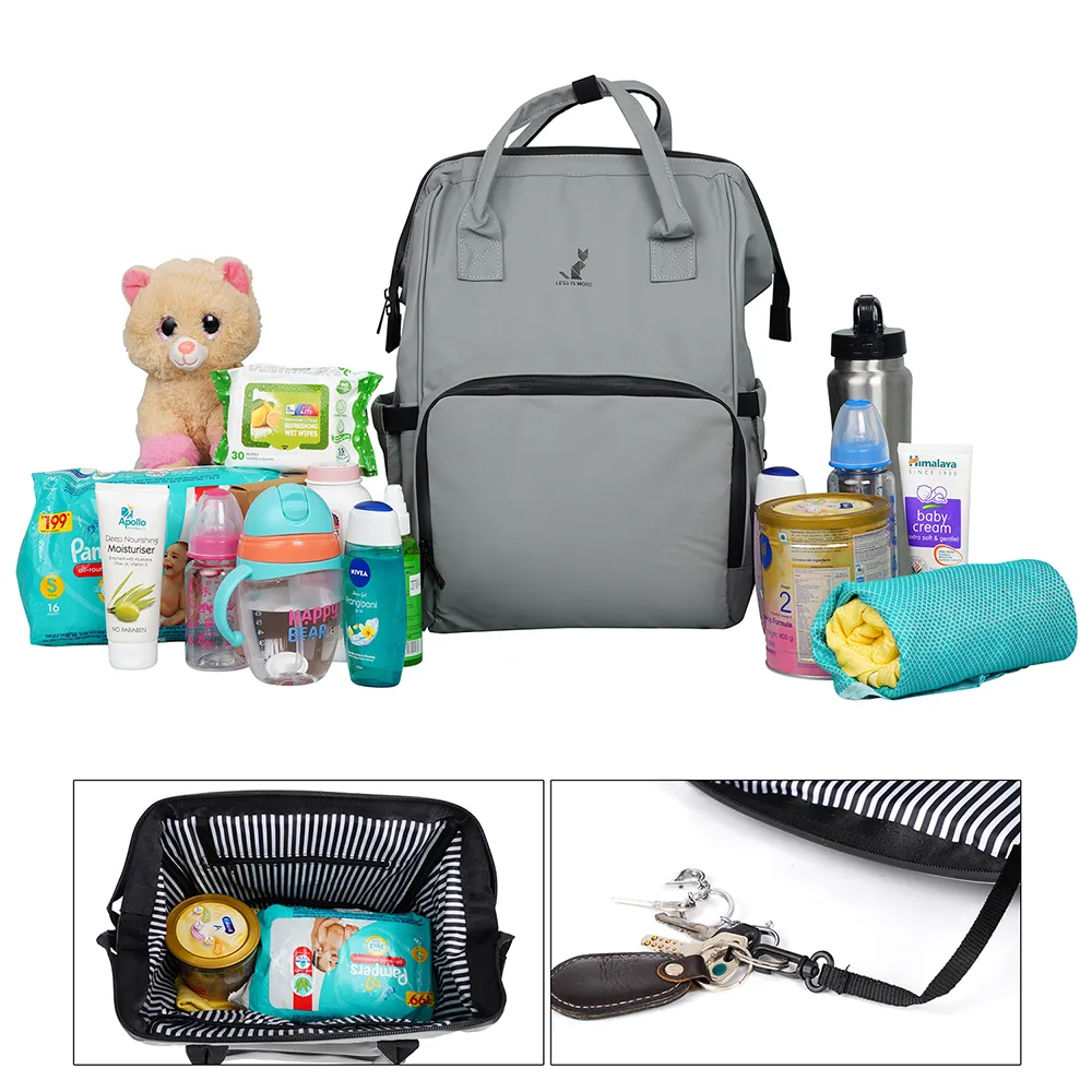 Happy Bear Diaper Bag with Laptop Compartment