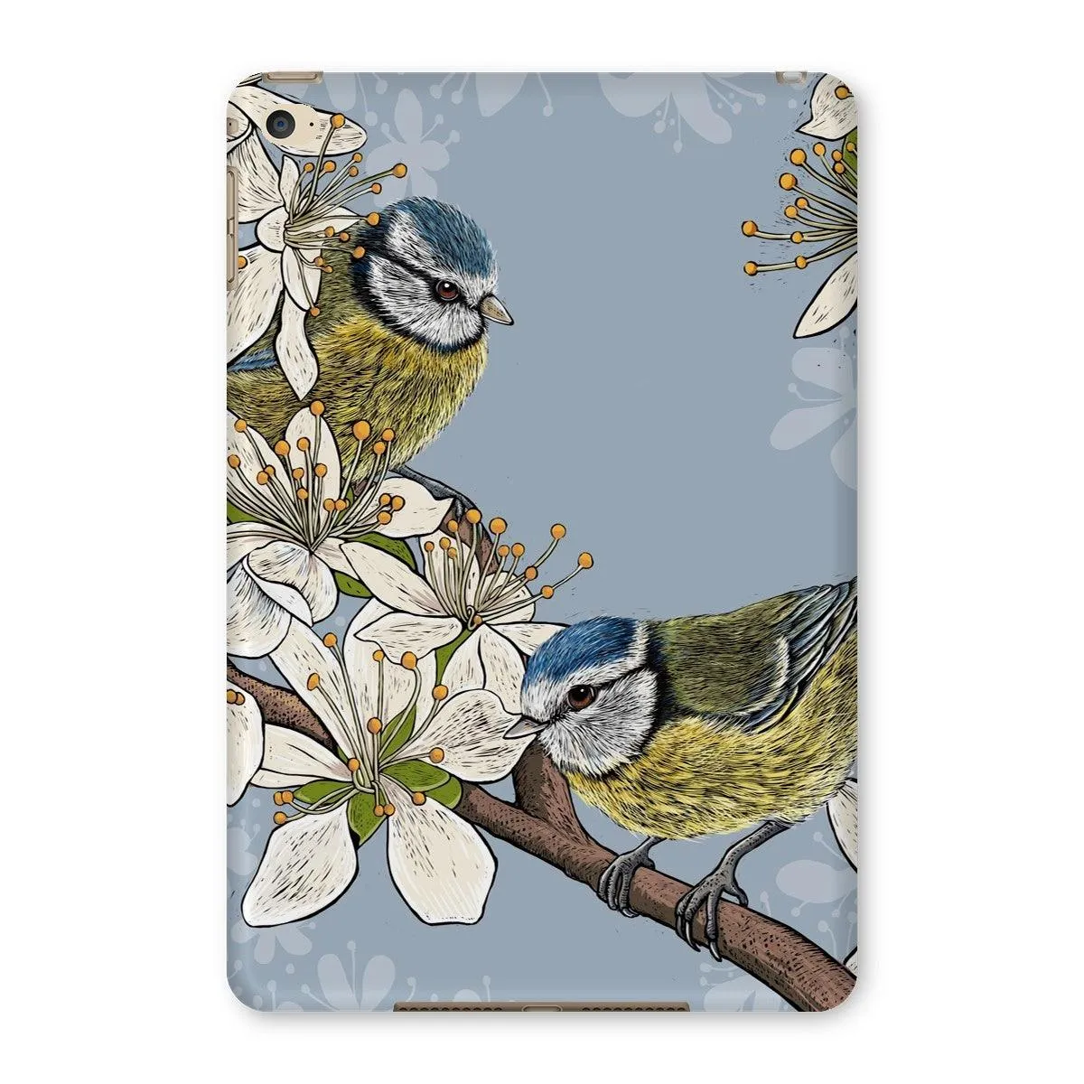 Hedgerow Blue Tits Tablet Case