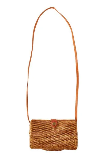 HOLIDAY HAILEY RATTAN BAG