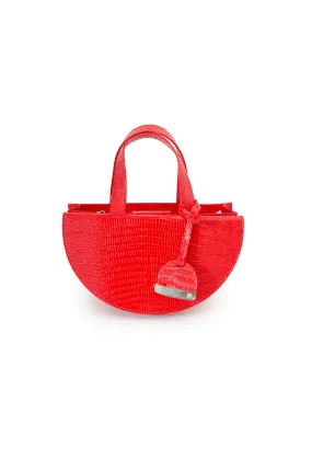 Hot Red Half Moon Reina Bag