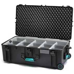 HPRC 2745W - Wheeled Hard Case w/ Second Skin Liner & Dividers - Black