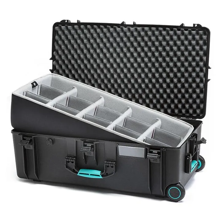 HPRC 2745W - Wheeled Hard Case w/ Second Skin Liner & Dividers - Black