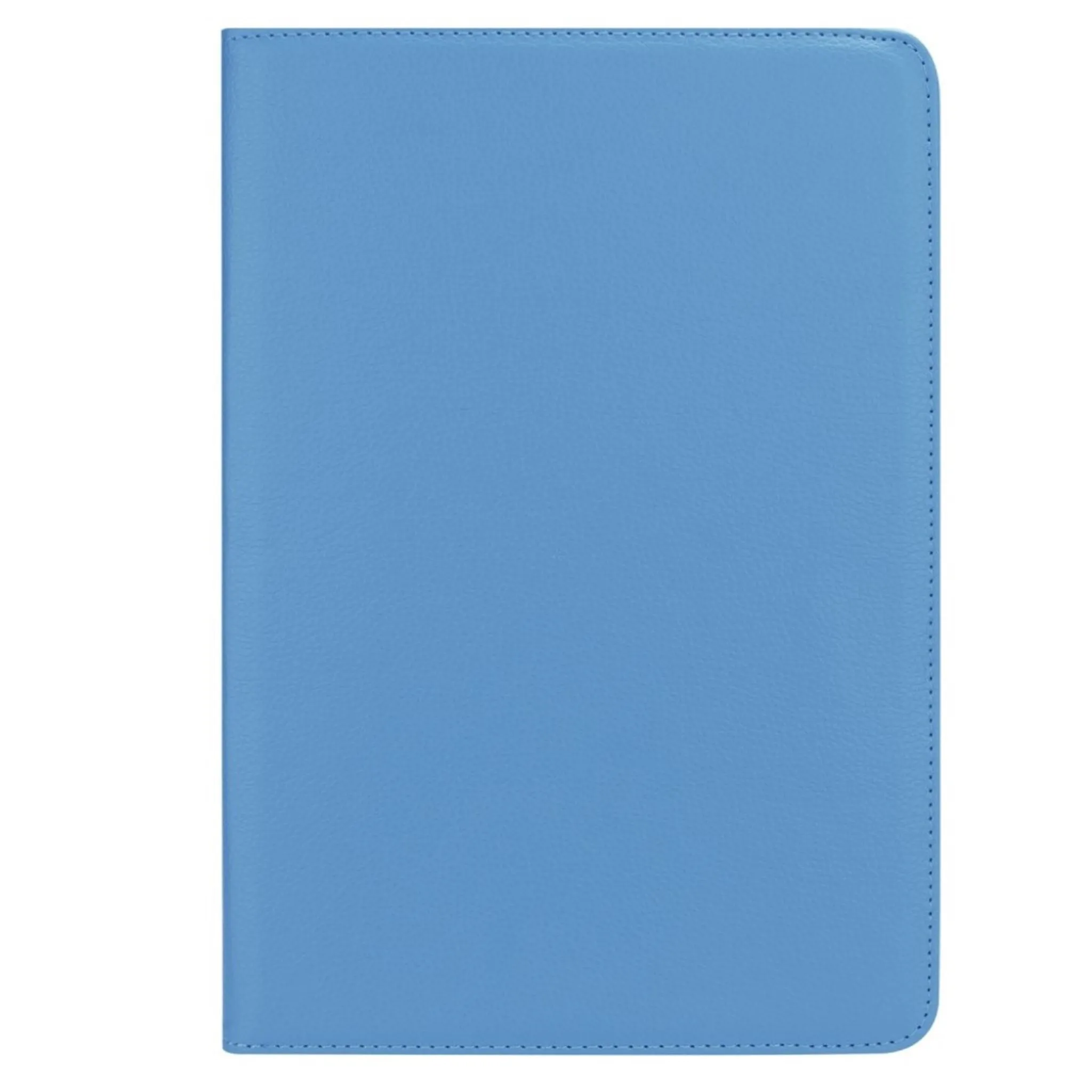 Huawei MediaPad M5 10 litchi grain leather flip case - Baby Blue