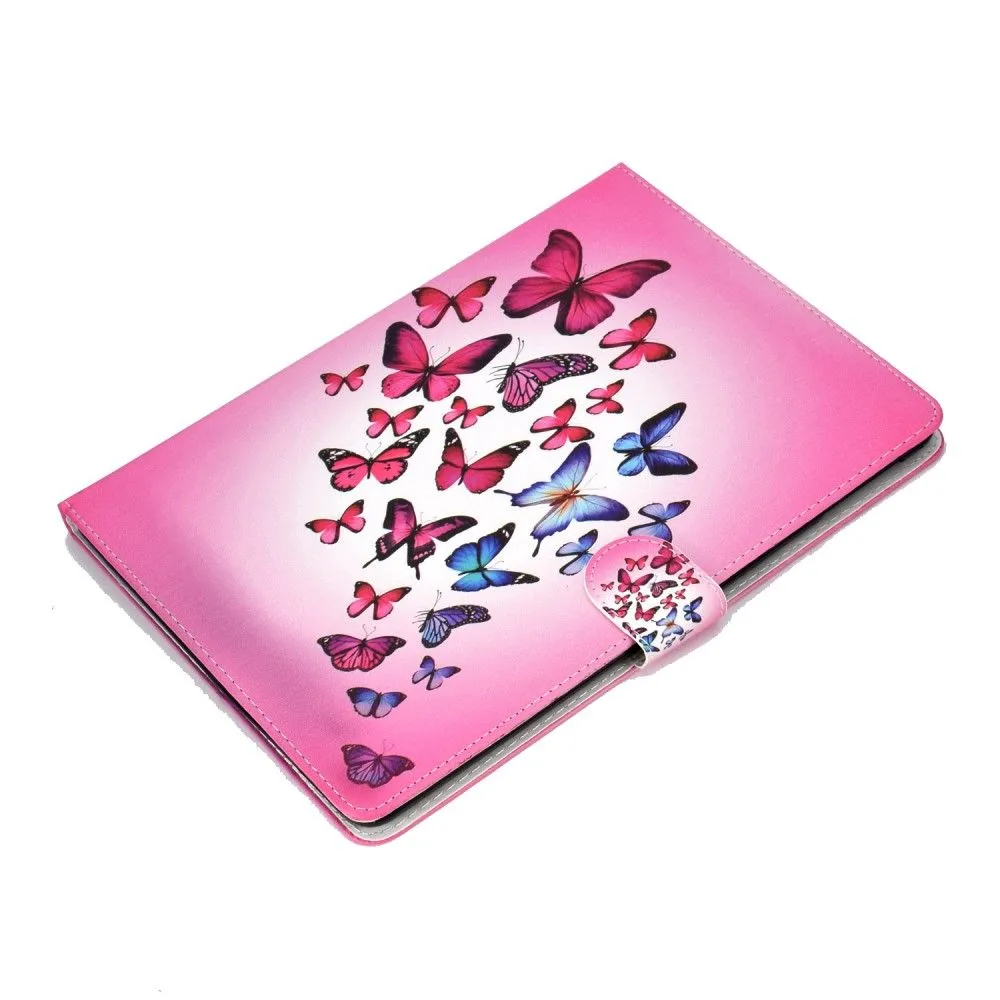 iPad 10.2 (2021) / Air (2019) cool pattern leather flip case - Beautiful Butterfly