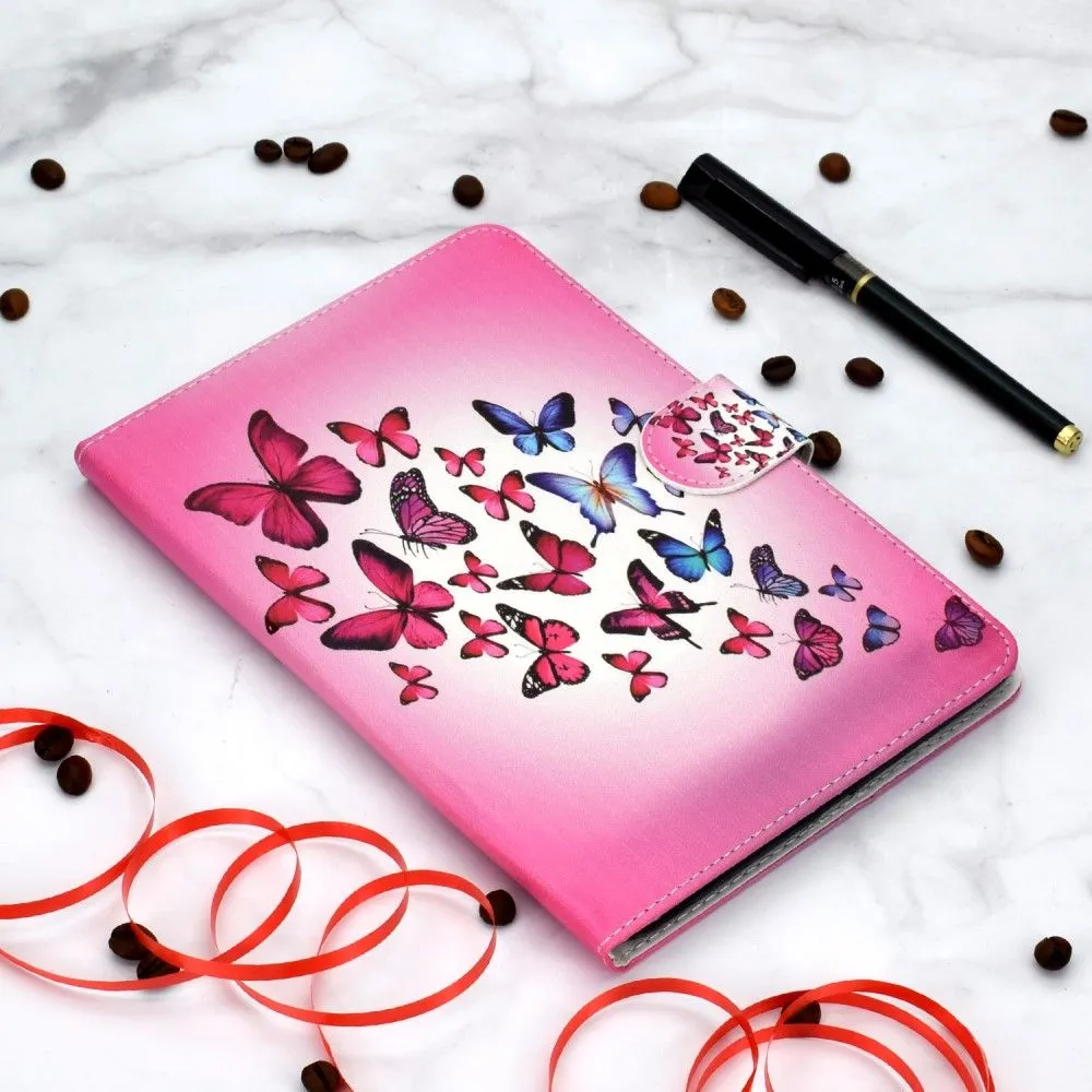 iPad 10.2 (2021) / Air (2019) cool pattern leather flip case - Beautiful Butterfly