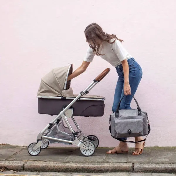 Jade Eco Nappy Bag - Grey