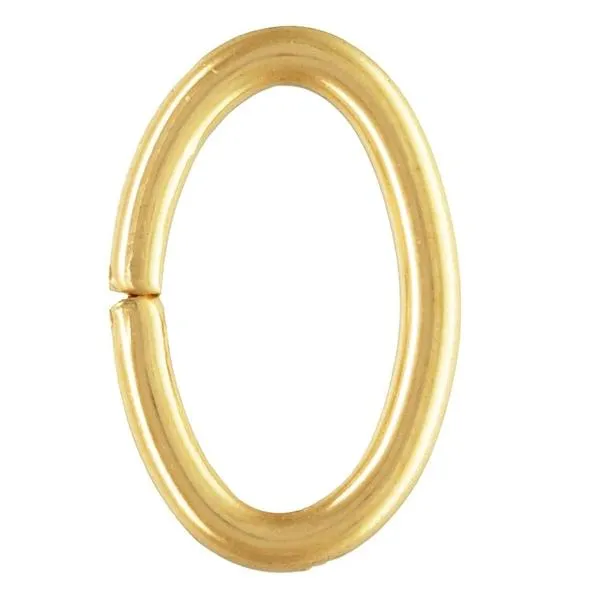 Jump Ring - Round - Gold Plated - 10mm x 1.5mm - Qty 100