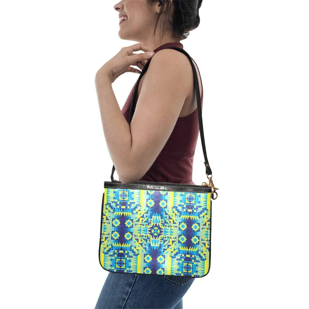 Kaleidoscope Jaune Bleu Small Shoulder Bag