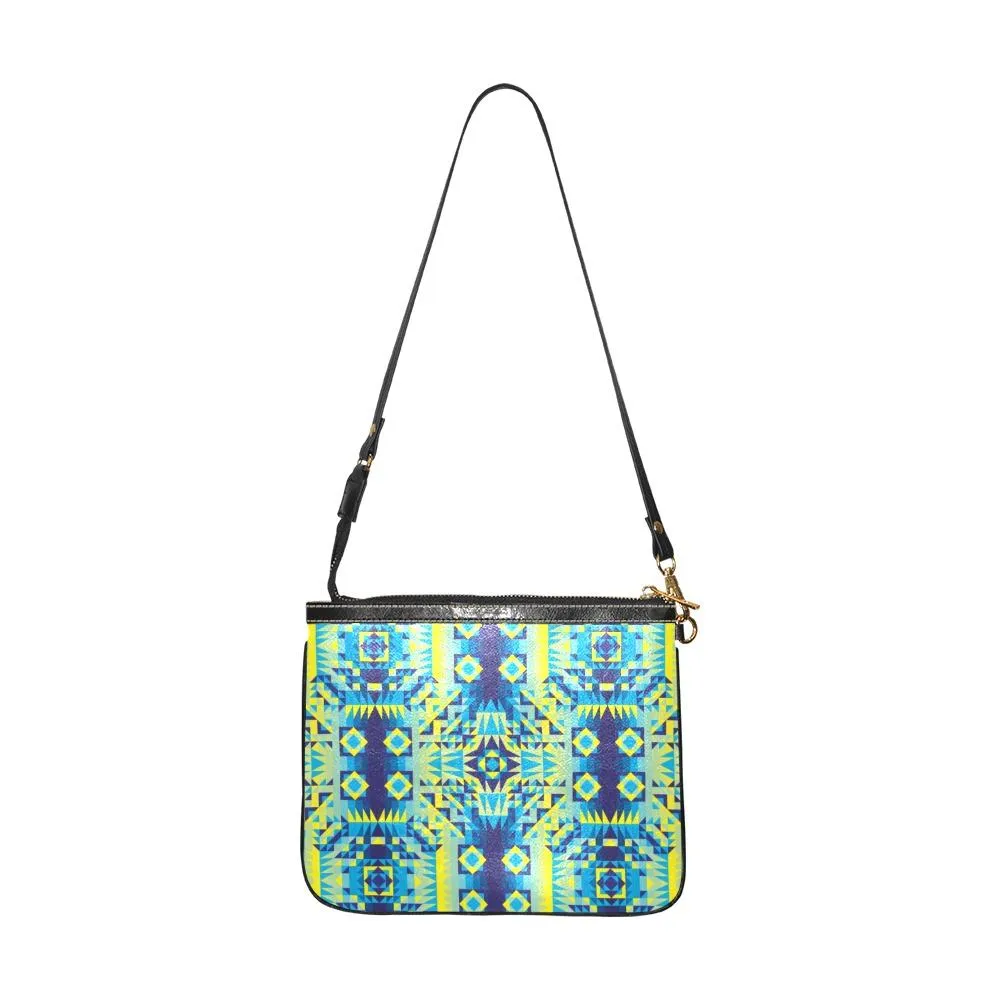 Kaleidoscope Jaune Bleu Small Shoulder Bag