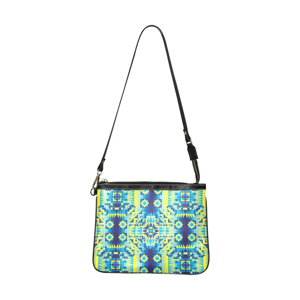 Kaleidoscope Jaune Bleu Small Shoulder Bag