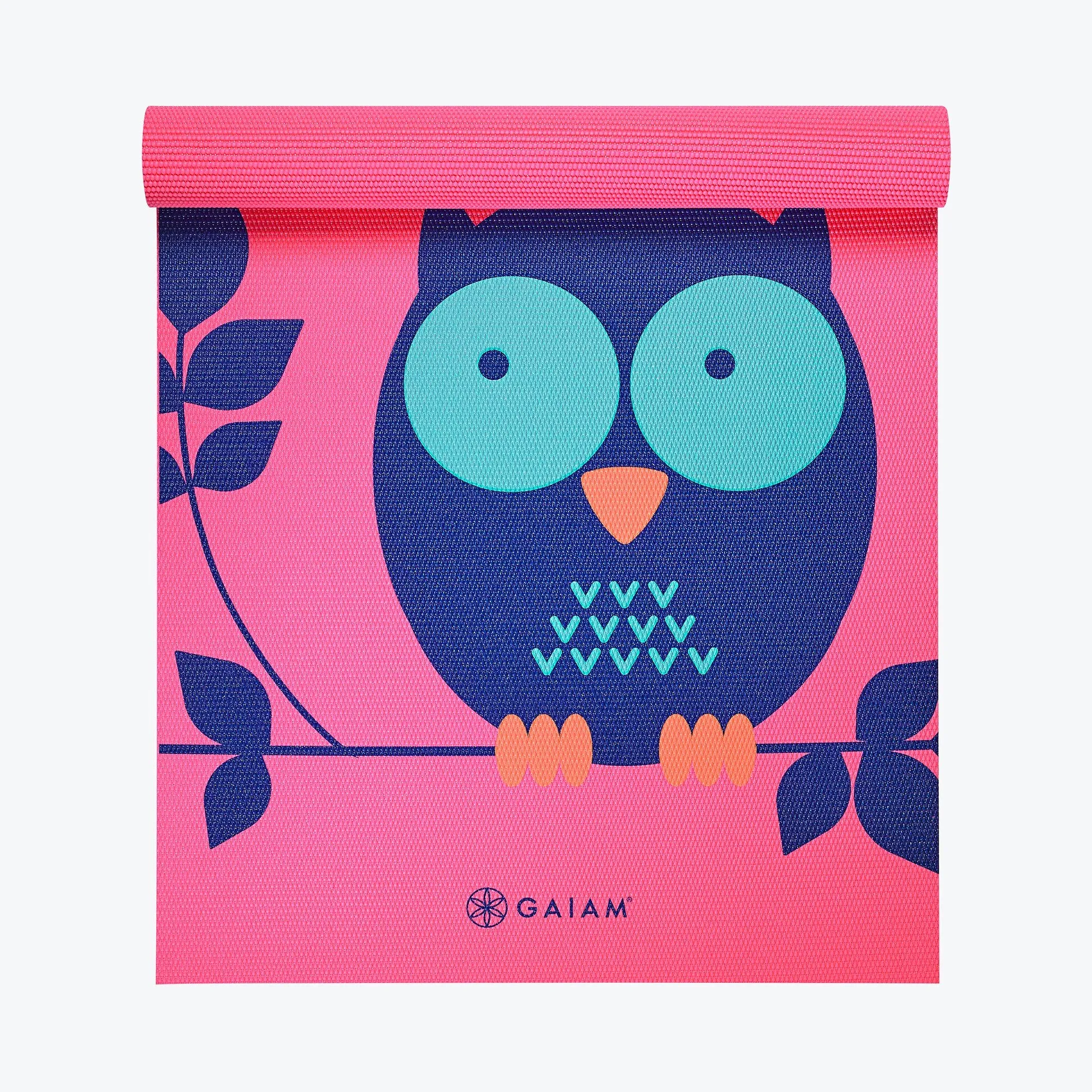 Kids Owl Yoga Mat (4mm)