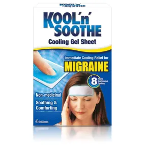 Kool n Soothe Migraine Cooling Strips - 4 Strips (A)