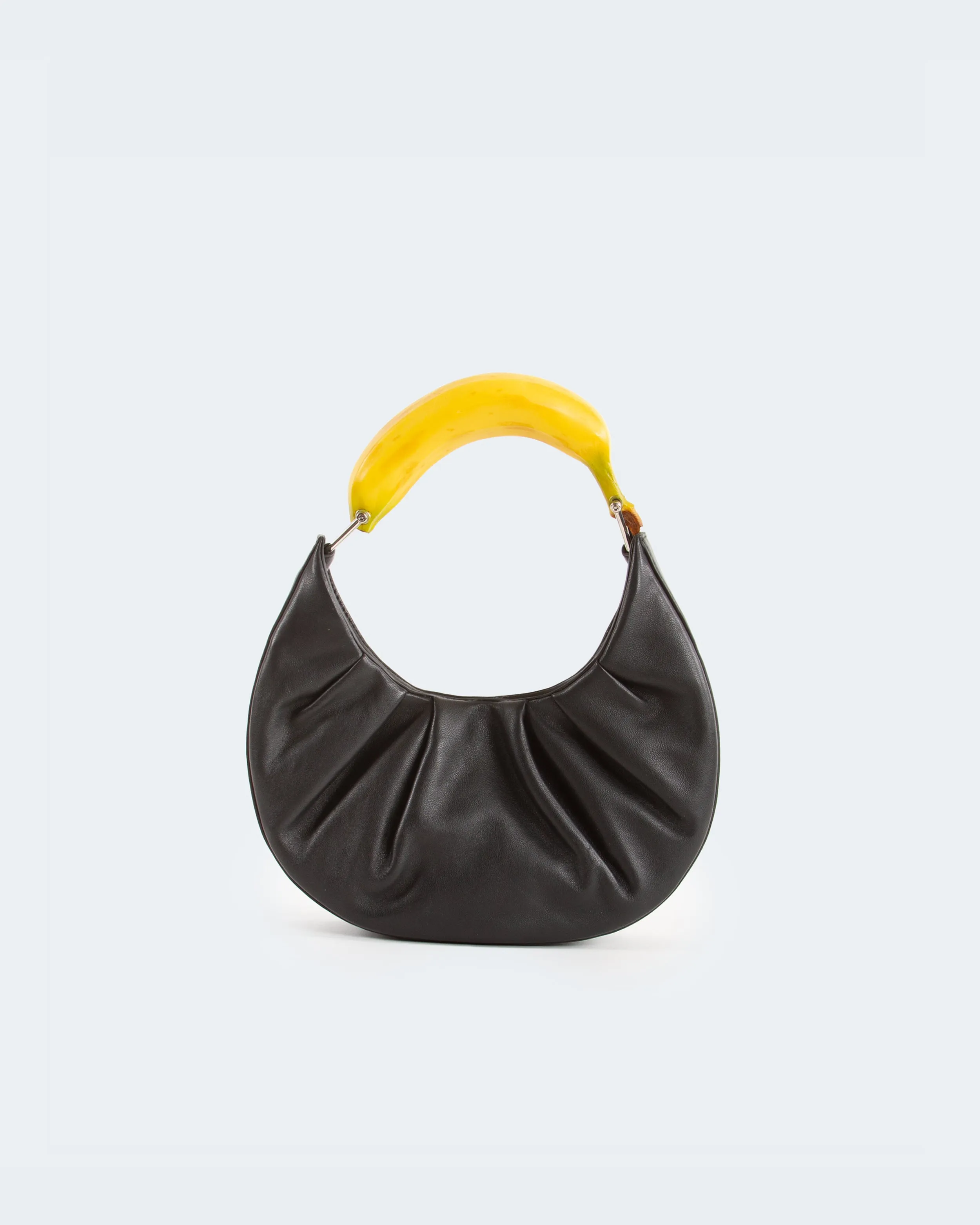 LEATHER BANANA HOBO