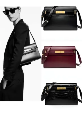 Leather Minimal  Shoulder Bag