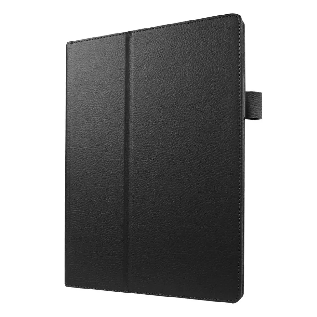 Lenovo Tab 10 TB-X103F litchi skin leather flip case - Black