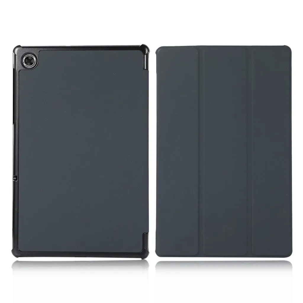 Lenovo Tab M10 HD Gen 2 tri-fold leather case - Black