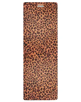 Leopard Print Travel Yoga Mat