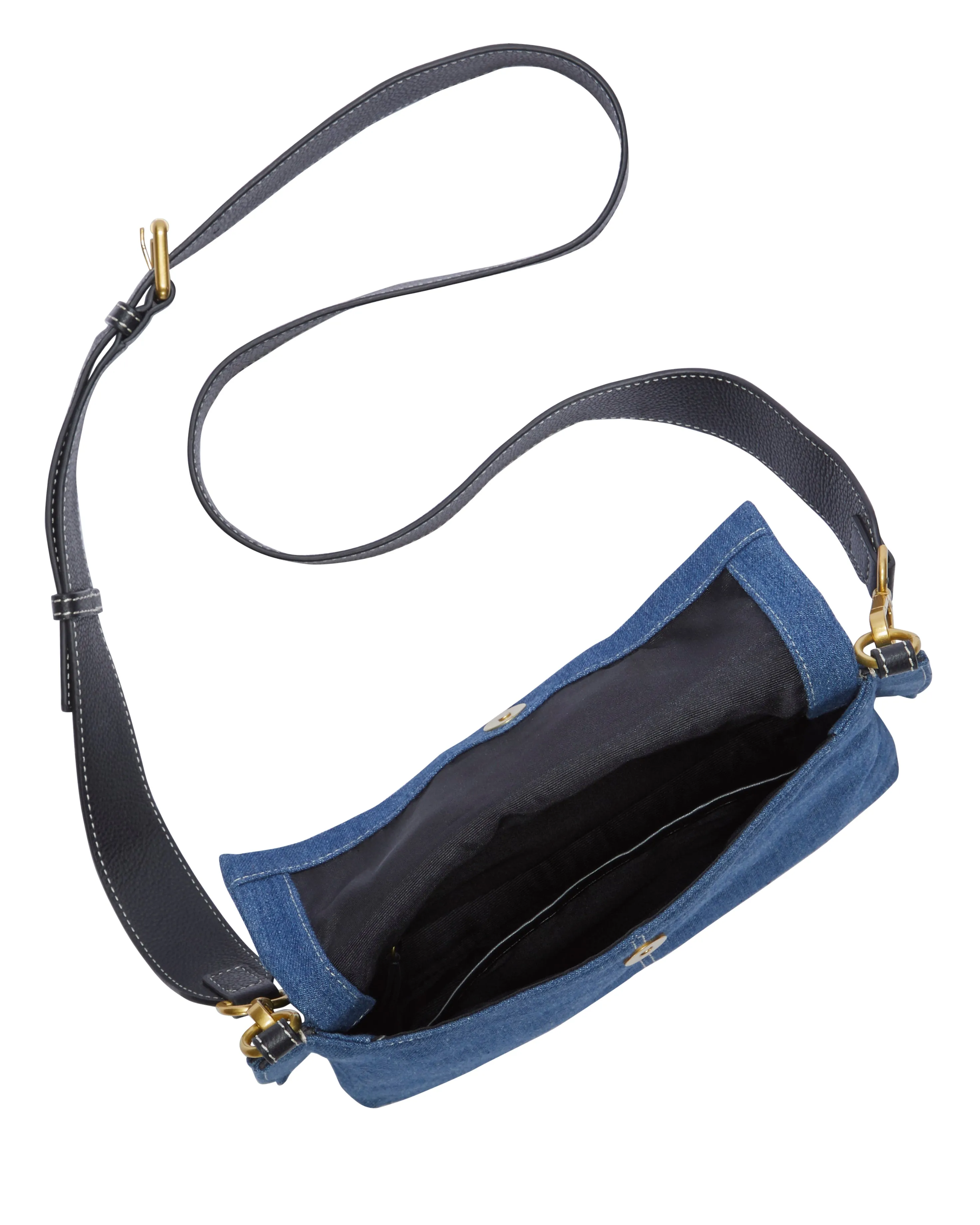 Livee Denim Crossbody Bag