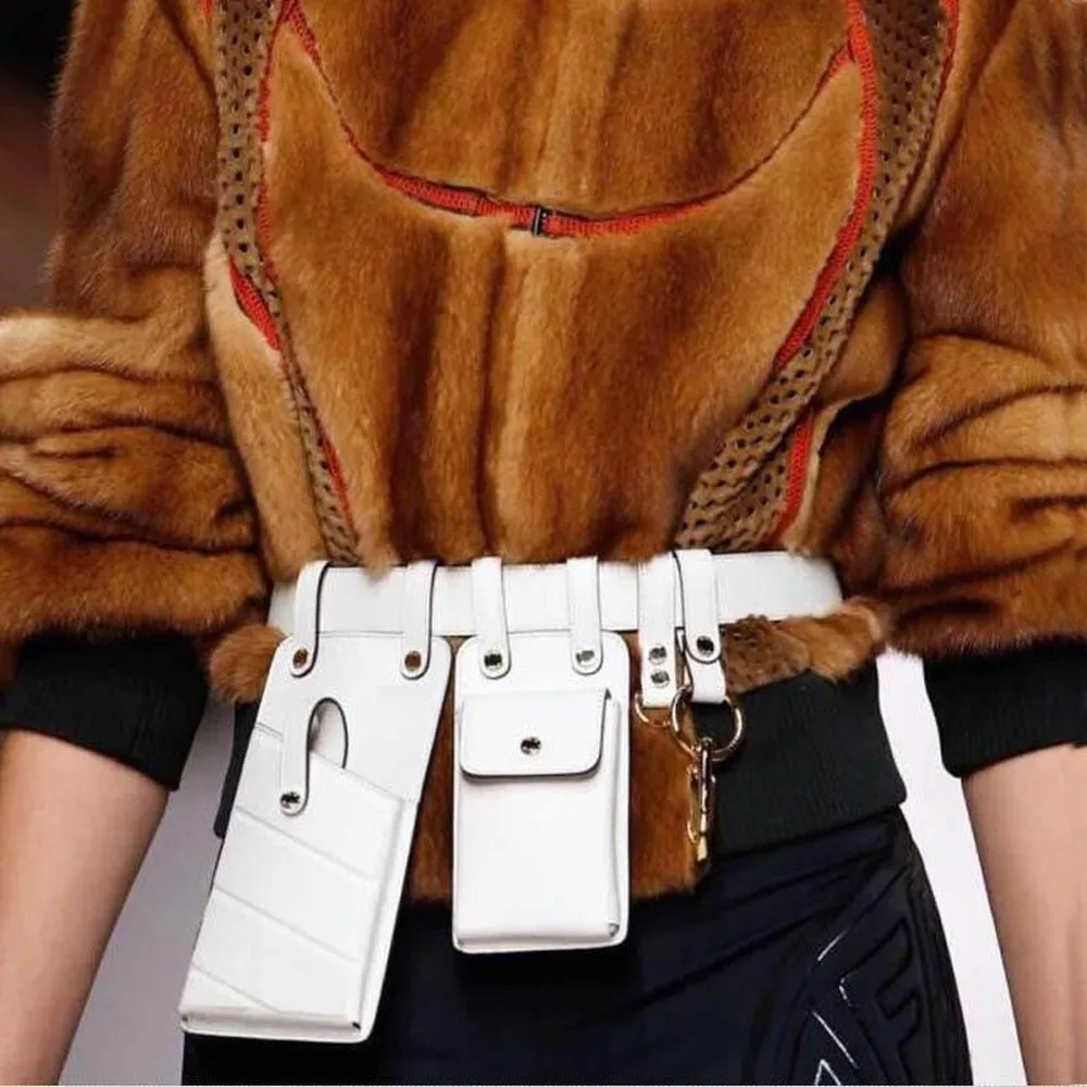 Luxury Casual Women's Leather Waist Pack