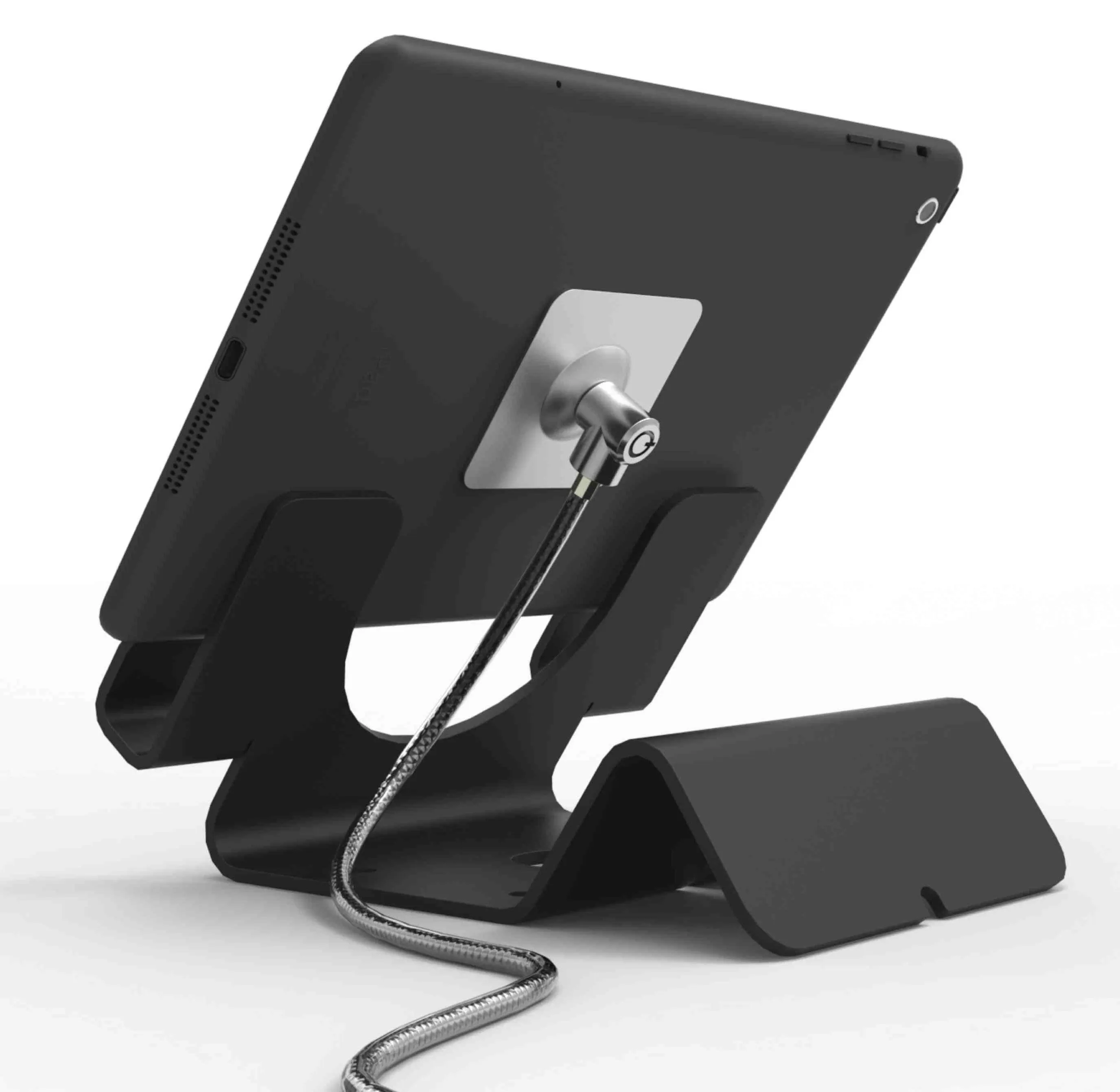 Maclocks Universal Tablet Holder With Cable Holder In Black Cl12uth Bb