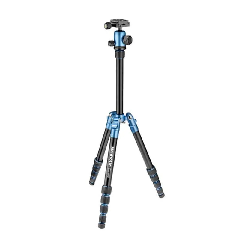 Manfrotto Element Traveller Small Aluminium Tripod with Ball Head (Black, Red, Blue, Grey)